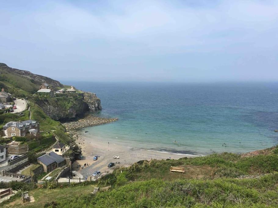 St Agnes Perfect Location, Hot Tub, Sea Views, Gym Appartement Buitenkant foto